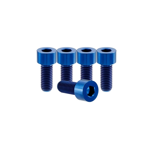 TİTANYUM İMBUS CİVATA DIN:912 M8X30 GR5 ANDONİZE MAVİ
