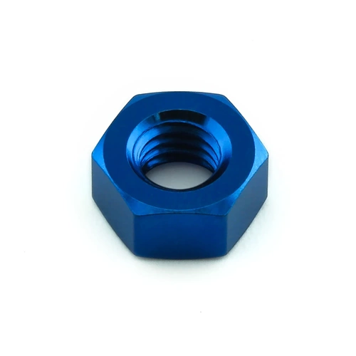 TİTANYUM SOMUN DIN:934 M6 GR5 ANDONİZE MAVİ